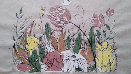 Arenes Movedices: 'En el jardín'