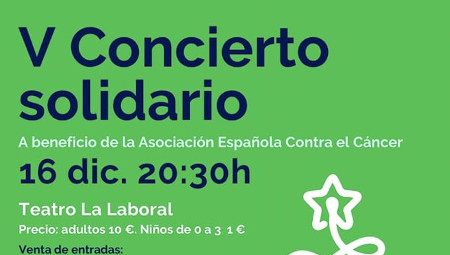 V Concierto Solidario de Navidad de la Asociación Española contra el Cáncer (AECC)