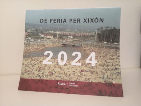 Calendariu 'De Feria per Xixón 2024' Oficina de Normalización