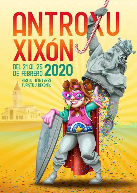 Cartelu Antroxu Xixón 2020