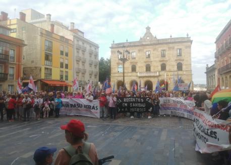 Manifestación 'Nin un pasu atrás' 19 de xunetu 2023