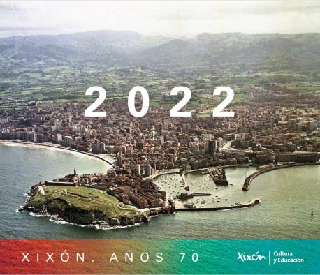 Calendariu Xixón Años 70