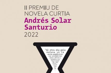 Cartelu II Premiu de Novela Curtia Andrés Solar Santurio