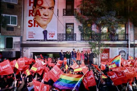 Celebración PSOE 28-A