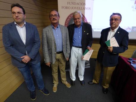 Manuel Ángel Vallina, Xuan Carlos Busto, Ignacio García-Arango Cienfuegos-Jovellanos y Orlando Morat