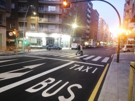 Obres carril-bus de Pablo Iglesias