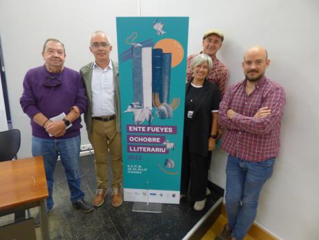 Pablo Xuan Manzano, Antón García, María Xosé Rodríguez López, Javier Ruiz-Cuevas y Miguel Barrero pr