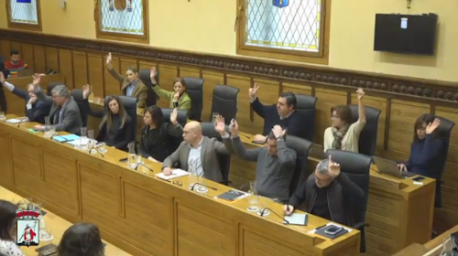 Votación Presupuestu Xeneral del Conceyu pal 2023 Xixón en contra